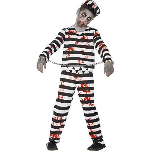NET TOYS Kinderkostüm Sträfling Zombiekostüm Kind M, 7-9 Jahre, 130-143 cm Sträflingskostüm Halloween Horror Zombie Kostüm Gefangener NET TOYS Kinderkostüm Sträfling Zombiekostüm Kind M, 7-9 Jahre, 130-143 cm Sträflingskostüm Halloween Horror Zombie Kostüm Gefangener von NET TOYS