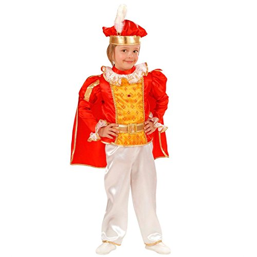NET TOYS Kleiner König Kostüm Prinz Kinderkostüm 104 cm Prinzenkostüm Edler Märchenprinz Jungenkostüm Prince Kind Faschingskostüm Edelmann Märchenkostüm Junge NET TOYS Kleiner König Kostüm Prinz Kinderkostüm 104 cm Prinzenkostüm Edler Märchenprinz Jungenkostüm Prince Kind Faschingskostüm Edelmann Märchenkostüm Junge von NET TOYS