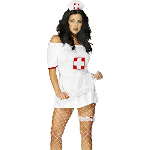 NET TOYS Krankenschwester Kostüm Zubehör Set Schwesternkostüm Kostümset Krankenpflegerin Utensilien von NET TOYS
