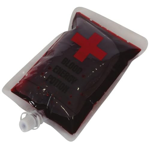 NET TOYS Kunstblut als Blutkonserve - Rot 200ml - Originelles Party-Accessoire Filmblut Requisite - Fake-Blut im Beutel für Halloween & Horror-Party NET TOYS Kunstblut als Blutkonserve - Rot 200ml - Originelles Party-Accessoire Filmblut Requisite - Fake-Blut im Beutel für Halloween & Horror-Party von NET TOYS