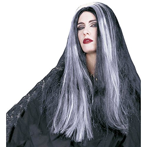 NET TOYS Langhaar Gothic Perücke Hexe schwarz-grau Halloweenperücke Hexenperücke lang Hexen Walpurgisnacht Halloween NET TOYS Langhaar Gothic Perücke Hexe schwarz-grau Halloweenperücke Hexenperücke lang Hexen Walpurgisnacht Halloween von NET TOYS