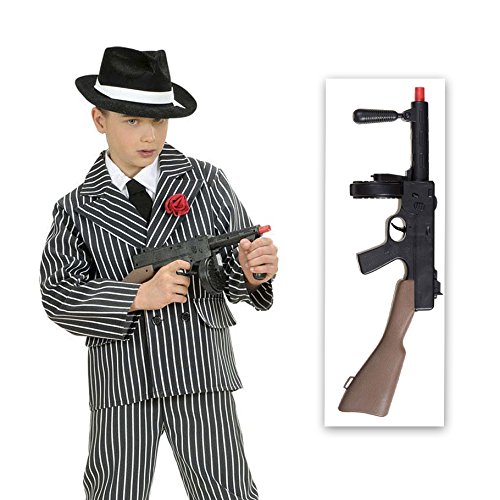 NET TOYS Mafia Maschinengewehr mit Sound Gangster Waffe schwarz-braun Länge 50 cm Mafia Gewehr Spielzeug Gewehr Spielzeugwaffe NET TOYS Mafia Maschinengewehr mit Sound Gangster Waffe schwarz-braun Länge 50 cm Mafia Gewehr Spielzeug Gewehr Spielzeugwaffe von NET TOYS