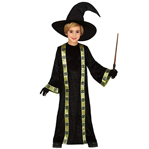 NET TOYS Magisches Zauberer Kostüm für Kinder - Schwarz-Gold 10-12 Jahre, 142-148 cm - Geheimnisvolle Jungen-Verkleidung Kinderkostüm Magier - Passend gekleidet für Kinder-Karneval & Halloween NET TOYS Magisches Zauberer Kostüm für Kinder - Schwarz-Gold 10-12 Jahre, 142-148 cm - Geheimnisvolle Jungen-Verkleidung Kinderkostüm Magier - Passend gekleidet für Kinder-Karneval & Halloween von NET TOYS