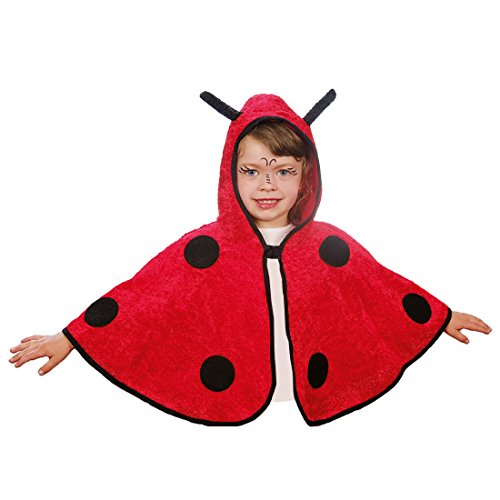 NET TOYS Marienkäfer Kostüm Kinder Marienkäferkostüm Cape Käfer Kinderkostüm Käferkostüm Poncho Karneval Kapuzenumhang Tier Süßes Regencape Faschingskostüm Karnevalskostüme Tiere NET TOYS Marienkäfer Kostüm Kinder Marienkäferkostüm Cape Käfer Kinderkostüm Käferkostüm Poncho Karneval Kapuzenumhang Tier Süßes Regencape Faschingskostüm Karnevalskostüme Tiere von NET TOYS
