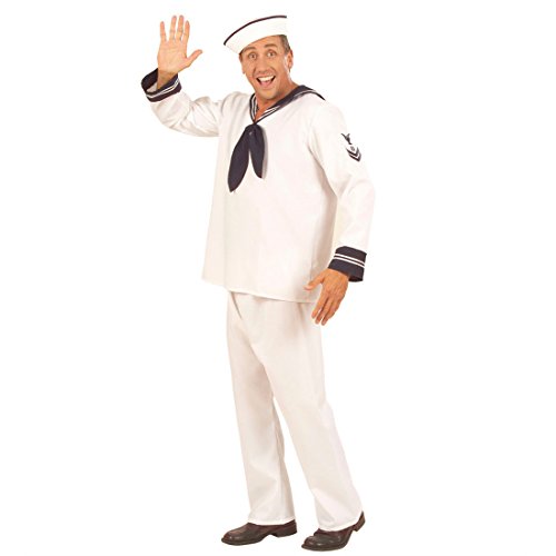 NET TOYS Marine Kostüm Matrose Matrosenkostüm Seemann Seemannskostüm Marinekostüm Fasnet Fasnacht XL 54/56 NET TOYS Marine Kostüm Matrose Matrosenkostüm Seemann Seemannskostüm Marinekostüm Fasnet Fasnacht XL 54/56 von NET TOYS
