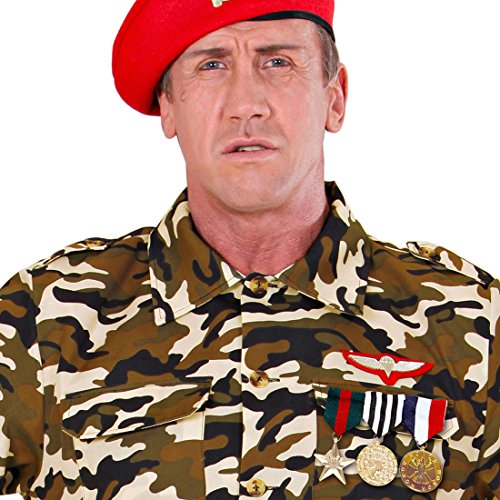 NET TOYS Militär Rangabzeichen Armee Orden Abzeichen 3er Set Veteran Dienstgradabzeichen Offizier Ehrenmedaille Kriegsheld von NET TOYS