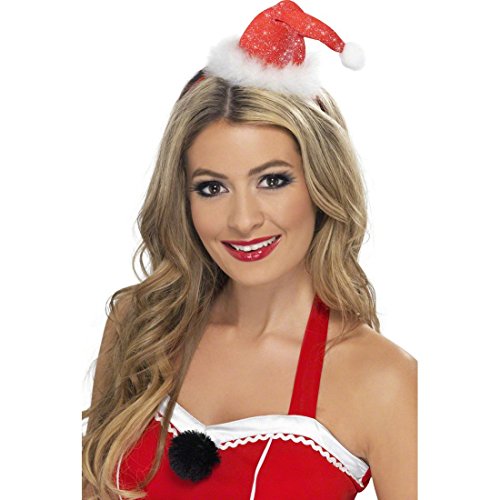 NET TOYS Mini Weihnachtsmütze Damen Weihnachtsmannmütze Nikolausmütze Mini Hut Weihnachten Bommelmütze Weihnachtshut NET TOYS Mini Weihnachtsmütze Damen Weihnachtsmannmütze Nikolausmütze Mini Hut Weihnachten Bommelmütze Weihnachtshut von NET TOYS