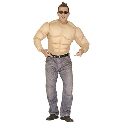 NET TOYS Muskel Kostüm Bodybuilder Muskelmann Muskelkostüm Muskelbody Fasching Karneval S 42/44 NET TOYS Muskel Kostüm Bodybuilder Muskelmann Muskelkostüm Muskelbody Fasching Karneval S 42/44 von NET TOYS