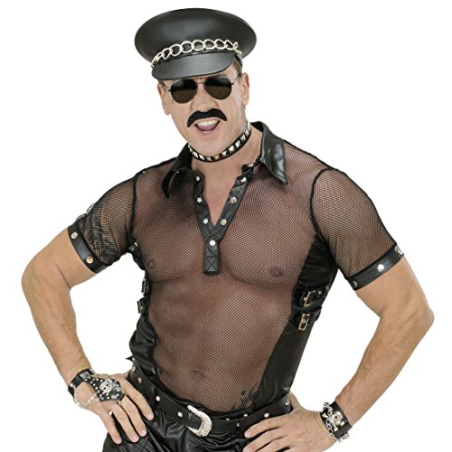 NET TOYS Netzshirt Männer Rockershirt Netz XL 54 Netzoberteil Biker Netzhemd Herren 80er Jahre Herrenshirt Rocker Kostüm NET TOYS Netzshirt Männer Rockershirt Netz XL 54 Netzoberteil Biker Netzhemd Herren 80er Jahre Herrenshirt Rocker Kostüm von NET TOYS