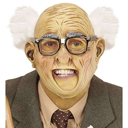NET TOYS Opa-Maske Halbglatze mit Haaren | Runzelige Haut | Extravagantes Männer-Kostüm-Zubehör Alter Mann | Wie geschaffen für Mottoparty & Fasching NET TOYS Opa-Maske Halbglatze mit Haaren | Runzelige Haut | Extravagantes Männer-Kostüm-Zubehör Alter Mann | Wie geschaffen für Mottoparty & Fasching von NET TOYS