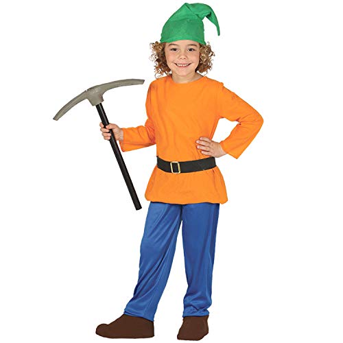 NET TOYS Originelles Zwergen-Kostüm für Kinder - Orange-Blau 10-12 Jahre, 142-148 cm - Hübsche Kinder-Verkleidung Gnom Kinderkostüm Kobold - EIN Highlight für Fasching & Karneval NET TOYS Originelles Zwergen-Kostüm für Kinder - Orange-Blau 10-12 Jahre, 142-148 cm - Hübsche Kinder-Verkleidung Gnom Kinderkostüm Kobold - EIN Highlight für Fasching & Karneval von NET TOYS