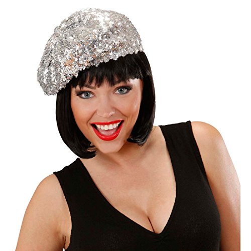 NET TOYS Pailletten Mütze Party Baskenmütze Silber Glitzer Faschingsmütze Disco Hut Kappe Schlager Paillettenmütze Karneval Kostüm Zubehör NET TOYS Pailletten Mütze Party Baskenmütze Silber Glitzer Faschingsmütze Disco Hut Kappe Schlager Paillettenmütze Karneval Kostüm Zubehör von NET TOYS