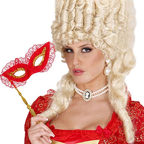 NET TOYS Perlenkette mit Brosche Cameo Kette Barock Halskette Rokoko Halsschmuck Königin Schmuck Historische Mottoparty Accessoires Karnevalskostüme Zubehör Damen NET TOYS Perlenkette mit Brosche Cameo Kette Barock Halskette Rokoko Halsschmuck Königin Schmuck Historische Mottoparty Accessoires Karnevalskostüme Zubehör Damen von NET TOYS