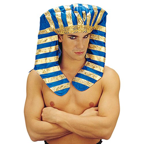 NET TOYS Pharao Hut Pharaonen Kopfbedeckung ägyptischer König Pharaonenhut ägyptische Kopfbedeckung Karneval von NET TOYS