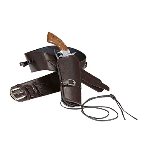 NET TOYS Pistolenhalfter braun Sheriff Westerngürtel Western Pistolenholster Cowboy Gürtel Colt Colttasche Pistole Halterung Pistolenhalterung Waffengürtel Kostüm Zubehör NET TOYS Pistolenhalfter braun Sheriff Westerngürtel Western Pistolenholster Cowboy Gürtel Colt Colttasche Pistole Halterung Pistolenhalterung Waffengürtel Kostüm Zubehör von NET TOYS