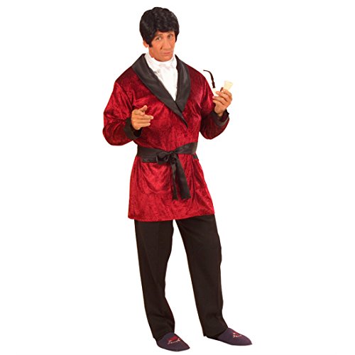 NET TOYS Playboy Kostüm Charmeur, Hugh Heffner Mantel, Playboykostüm, Fasching Karneval, L 50/52 rot NET TOYS Playboy Kostüm Charmeur, Hugh Heffner Mantel, Playboykostüm, Fasching Karneval, L 50/52 rot von NET TOYS