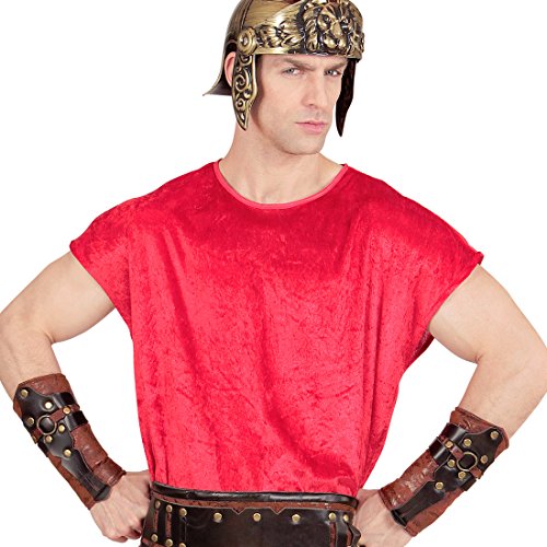 NET TOYS Römer Armschoner Lederoptik Gladiator Armstulpen Mittelalter Kleidung Armschutz Gladiatoren Rüstung Antike von NET TOYS