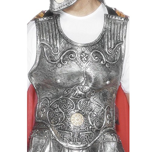 NET TOYS Römische Rüstung Silber Brustpanzer Brustplatte Gladiatorenrüstung Römer Gladiator Mittelalter Kostüm Zubehör NET TOYS Römische Rüstung Silber Brustpanzer Brustplatte Gladiatorenrüstung Römer Gladiator Mittelalter Kostüm Zubehör von NET TOYS