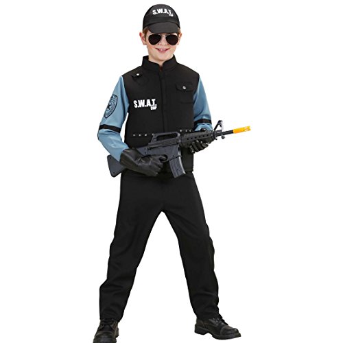 NET TOYS SWAT Kinderkostüm Polizeikostüm Kinder M 140 cm 8 10 Jahre Faschingskostüm Polizist Karnevalskostüm Spezialeinheit Jungenkostüm Agent Mottoparty Polizei NET TOYS SWAT Kinderkostüm Polizeikostüm Kinder M 140 cm 8 10 Jahre Faschingskostüm Polizist Karnevalskostüm Spezialeinheit Jungenkostüm Agent Mottoparty Polizei von NET TOYS