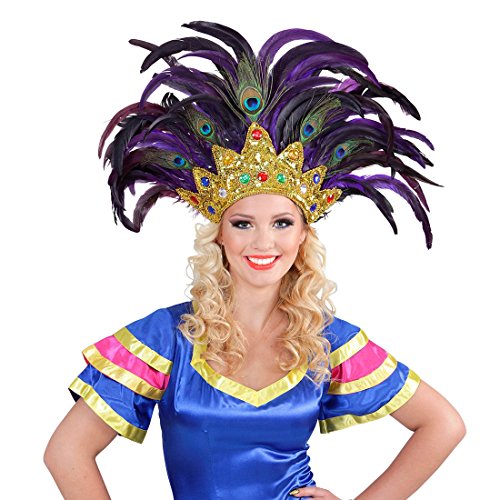 NET TOYS Samba Kopfschmuck Federschmuck Rio Bahia Federkopfschmuck Brasilien Feder Kopf Schmuck Burlesque Haarband Kostüm Accessoires NET TOYS Samba Kopfschmuck Federschmuck Rio Bahia Federkopfschmuck Brasilien Feder Kopf Schmuck Burlesque Haarband Kostüm Accessoires von NET TOYS