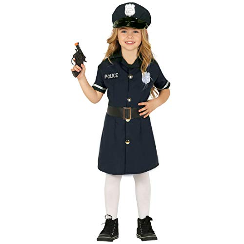 NET TOYS Schönes Polizeikostüm für Mädchen - Blau 5-6 Jahre, 110-115 cm - Originelle Kinder-Verkleidung Polizistin Kostüm Politesse - Perfekt angezogen für Kinder-Fasching & Kostümfest NET TOYS Schönes Polizeikostüm für Mädchen - Blau 5-6 Jahre, 110-115 cm - Originelle Kinder-Verkleidung Polizistin Kostüm Politesse - Perfekt angezogen für Kinder-Fasching & Kostümfest von NET TOYS