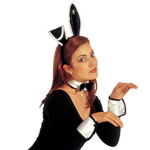 NET TOYS Sexy Kostüm Hase Bunny Häschen Set Bunnyset Playboy Bunnykostüm Fastnacht Fasching Karneval Hasenkostüm von NET TOYS