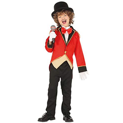 NET TOYS Stylisches Zirkus-Direktor Kostüm für Kinder - Rot 5-6 Jahre, 110-115 cm - Angesagte Jungen-Verkleidung Kinderkostüm Dompteur - Ideal für Kinder-Fasching & Kostümfest NET TOYS Stylisches Zirkus-Direktor Kostüm für Kinder - Rot 5-6 Jahre, 110-115 cm - Angesagte Jungen-Verkleidung Kinderkostüm Dompteur - Ideal für Kinder-Fasching & Kostümfest von NET TOYS