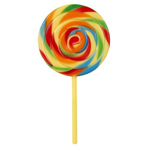 NET TOYS Süßer Lollipop als Requisite - Bunt 28x14cm - Originelles Party-Accessoire Fake Lutscher von NET TOYS