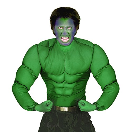 NET TOYS Superhelden Kostüm Hulk Muskelkostüm XL 54 Comic Muskel Shirt grün Superheldenkostüm Sixpack Superheld Verkleidung Halloween Outfit Karnevalskostüme Herren NET TOYS Superhelden Kostüm Hulk Muskelkostüm XL 54 Comic Muskel Shirt grün Superheldenkostüm Sixpack Superheld Verkleidung Halloween Outfit Karnevalskostüme Herren von NET TOYS