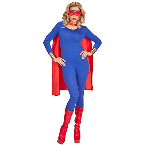 NET TOYS Superhelden Kostüm Umhang mit Maske Superheld Cape mit Augenmaske Superman Outfit Verkleidung von NET TOYS