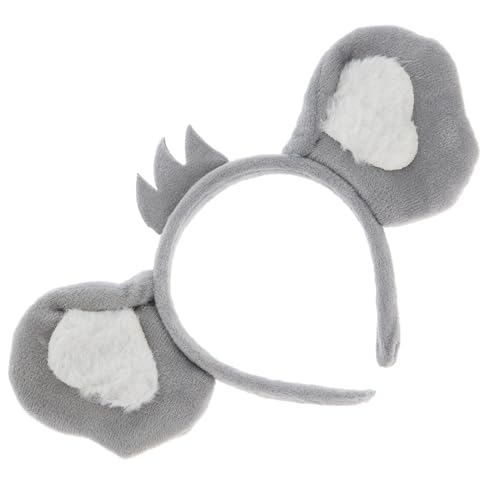 NET TOYS Tierischer Elefanten Haarreif - Grau - Niedlicher Party-Kopfschmuck Dumbo Haarschmuck mit Elefantenohren NET TOYS Tierischer Elefanten Haarreif - Grau - Niedlicher Party-Kopfschmuck Dumbo Haarschmuck mit Elefantenohren von NET TOYS