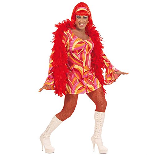 NET TOYS Travestie Kostüm Travestiekostüm Männerkleid orange Drag Queen 70er Kleid Männer Fasching Karneval NET TOYS Travestie Kostüm Travestiekostüm Männerkleid orange Drag Queen 70er Kleid Männer Fasching Karneval von NET TOYS