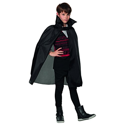 NET TOYS Vampirumhang für Kinder Dracula Umhang mit Stehkragen schwarz Kinderkostüm Vampir Halloween Cape Poncho NET TOYS Vampirumhang für Kinder Dracula Umhang mit Stehkragen schwarz Kinderkostüm Vampir Halloween Cape Poncho von NET TOYS