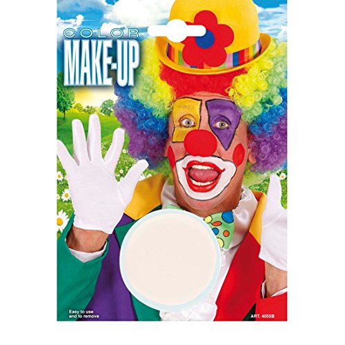 NET TOYS Wasserfestes Make Up weiß Schminke Makeup Clownsschminke Clownschminke Theaterschminke Karneval Fasching Weiss NET TOYS Wasserfestes Make Up weiß Schminke Makeup Clownsschminke Clownschminke Theaterschminke Karneval Fasching Weiss von NET TOYS