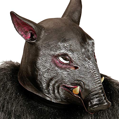 NET TOYS Wildschwein Maske für Erwachsene - Braun - Tierische Party-Maskerade Eber Tiermaske Keiler - Perfekt geeignet für Fasching & Karneval NET TOYS Wildschwein Maske für Erwachsene - Braun - Tierische Party-Maskerade Eber Tiermaske Keiler - Perfekt geeignet für Fasching & Karneval von NET TOYS