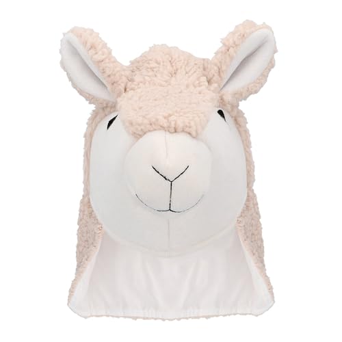 NET TOYS Witzige Lama Mütze - Beige-Weiß - Angesagte Unisex-Kopfbedeckung Tiermütze Alpaka NET TOYS Witzige Lama Mütze - Beige-Weiß - Angesagte Unisex-Kopfbedeckung Tiermütze Alpaka von NET TOYS