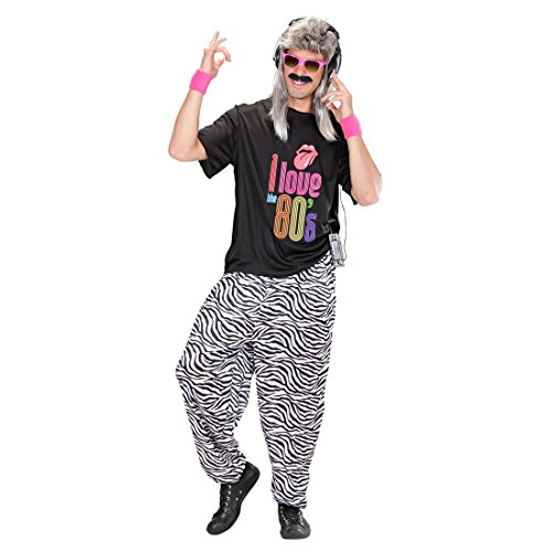 NET TOYS Zebra Jogginghose 80er Jahre Trainingshose XL 54/56 Trainingsanzug Hose 80s Outfit Verkleidung Jogginganzug Bad Tast Kostüm Kleidung NET TOYS Zebra Jogginghose 80er Jahre Trainingshose XL 54/56 Trainingsanzug Hose 80s Outfit Verkleidung Jogginganzug Bad Tast Kostüm Kleidung von NET TOYS