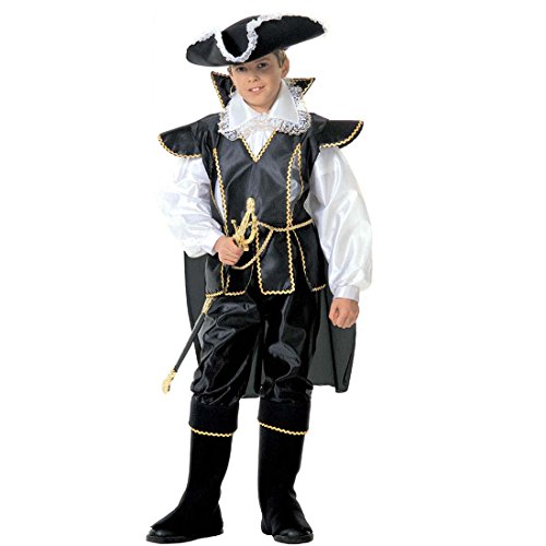 Piratenkostüm Kinder Piraten Musketier Kostüm 140 cm 8-10 Jahre Seeräuber Kapitänskostüm Pirat Kapitän Kinderkostüm Freibeuter Korsar Räuberkostüm Piratengeburtstag Kostümparty Karnevalskostüme Jungen von NET TOYS