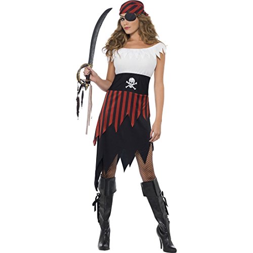 NET TOYS Piratin Kostüm Piratenbraut L 44/46 Damen Piratenkostüm Piraten Outfit Seeräuberin Freibeuterin Verkleidung NET TOYS Piratin Kostüm Piratenbraut L 44/46 Damen Piratenkostüm Piraten Outfit Seeräuberin Freibeuterin Verkleidung von NET TOYS