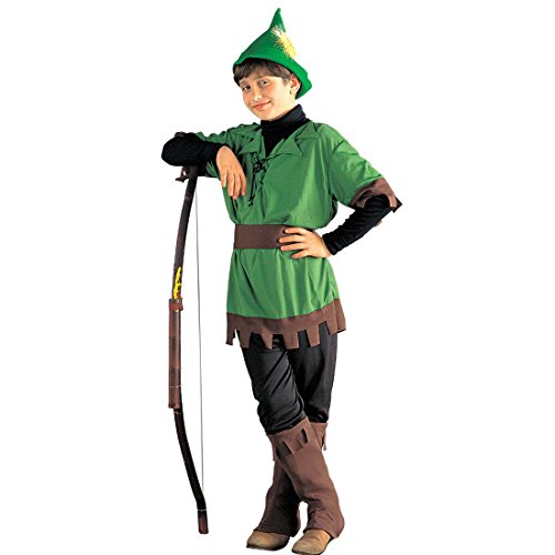 NET TOYS Robin Hood Kostüm, König der Diebe Kinderkostüm, 128cm 5-7 Jahre Mittelalterkostüm, Räuber Waldläufer, Faschingskostüm NET TOYS Robin Hood Kostüm, König der Diebe Kinderkostüm, 128cm 5-7 Jahre Mittelalterkostüm, Räuber Waldläufer, Faschingskostüm von NET TOYS