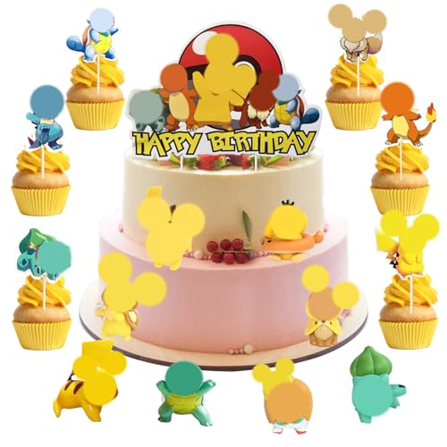 33 PCS Tortendeko Geburtstag Kinder, Kuchen Deko, Tortendeko Figuren + décoration de gâteau + cupcake + figurines de gâteau d'anniversaire d'enfant pour garçons et filles 33 PCS Tortendeko Geburtstag Kinder, Kuchen Deko, Tortendeko Figuren + décoration de gâteau + cupcake + figurines de gâteau d'anniversaire d'enfant pour garçons et filles von NEUNEL