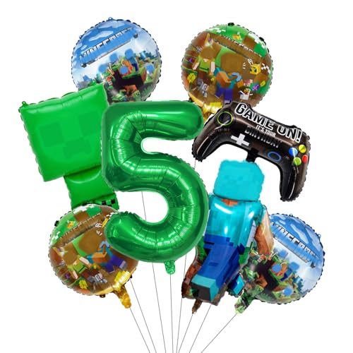 8 Kinder Geburtstag Party Deko,5 Jahre alt Geburtstagsdeko Jungen,Kindergeburtstag Deko, Birthday Party Supplies für Kindergeburtstag 8 Kinder Geburtstag Party Deko,5 Jahre alt Geburtstagsdeko Jungen,Kindergeburtstag Deko, Birthday Party Supplies für Kindergeburtstag von NEUNEL