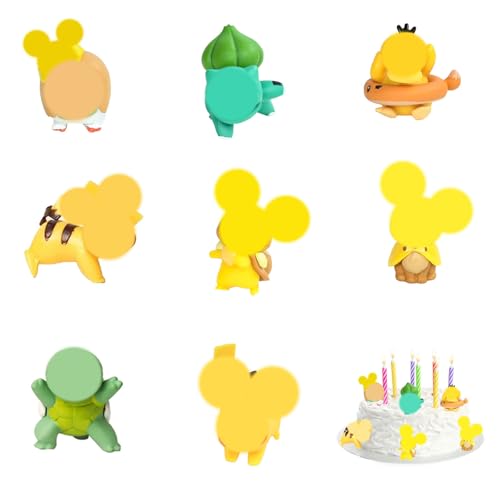 Mini Figure,8 PCS Tortendeko Figuren,Tortendeko Kindergeburtstag,Geburtstag Junge Kindergeburtstag Mädchen von NEUNEL
