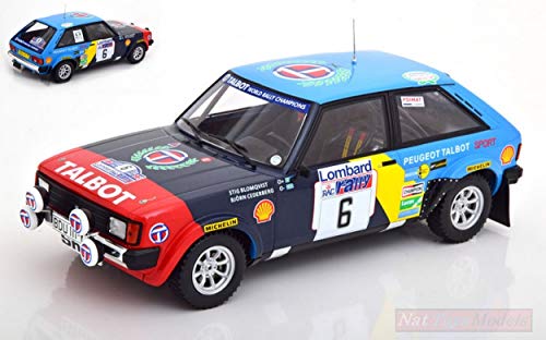 IXO Model 18RMC035A Talbot Sunbeam Lotus N.6 Rally 1982 BLOMQVIST-CEDERBERG 1:18 von NEW