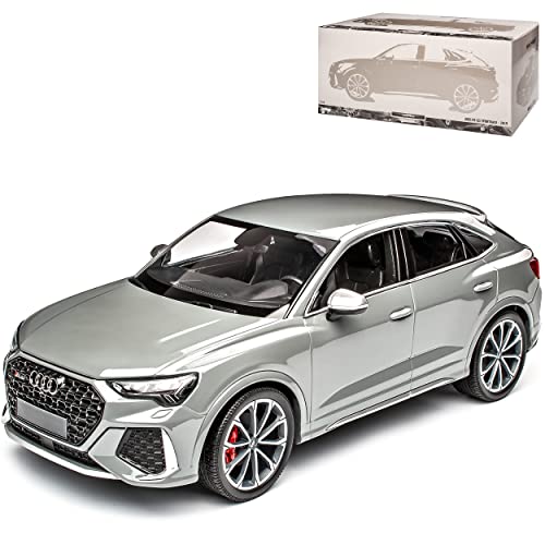 A*u*d*i Q3 RS F3 Sportback SUV Grau Metallic 2. Generation Ab 2018 limitiert 1 von 240 1/18 Minichamps Modell Auto mit individiuellem Wunschkennzeichen von NEW