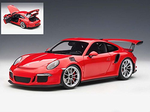 NEW AUTOART AA78165 PORSCHE 991 GT3 RS RED 1:18 MODELLINO DIE CAST MODEL von NEW
