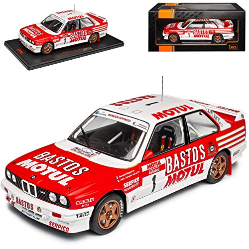 NEW B*M*W 3er E30 M3 Coupe Rally Tour De Corse 1988 Beguin 1982-1994 1/18 IXO Modell Auto mit individiuellem Wunschkennzeichen von NEW