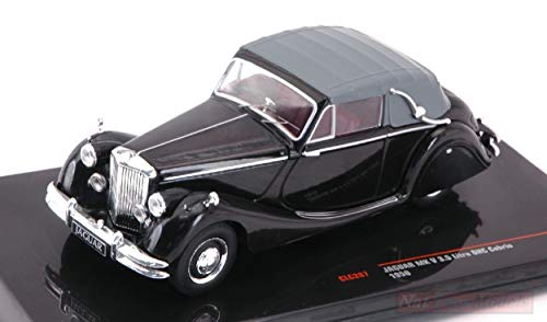NEW IXO Model CLC287 Jaguar MK V 3.5 Litre DH Cabrio Black 1950 1:43 DIE CAST Model von Ixo Model