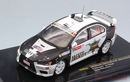 NEW IXO Model RAM533 Mitsubishi Lancer EVO X Rally BELGIO 2011 Safety CAR 1:43 Model NEW IXO Model RAM533 Mitsubishi Lancer EVO X Rally BELGIO 2011 Safety CAR 1:43 Model von NEW