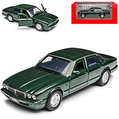 NEW Jaguar XJ6 Limousine Emerald Grün 3. Generation 1979-1992 1/36 Tayumo Modell Auto mit oder ohne individiuellem Wunschkennzeichen von NEW